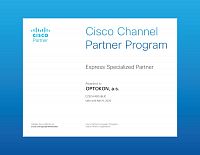 OPTOKON CISCO Express Specialized Partner 2020